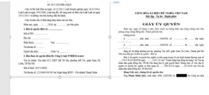 So sánh hợp đồng uỷ quyền và giấy uỷ quyền.